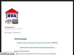 Sites similar to hoahomepage.com