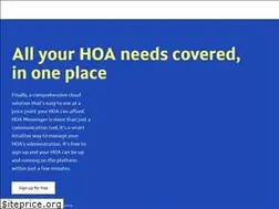 Sites similar to hoamessenger.com