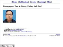 Sites similar to hoanganhduc.github.io