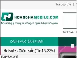 Sites similar to hoanghamobile.com