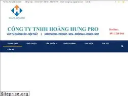 Sites similar to hoanghungpro.com.vn