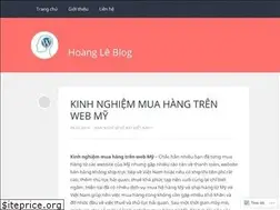 Sites similar to hoanglem.wordpress.com
