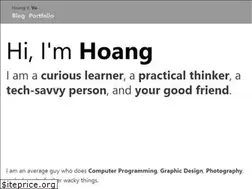 Sites similar to hoangvvo.com