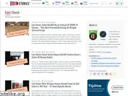 Sites similar to hoax-alert.leadstories.com