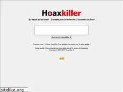 Sites similar to hoaxkillers.fr