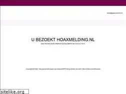 Sites similar to hoaxmelding.nl