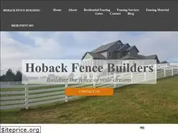 Sites similar to hobackfence.com
