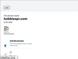Sites similar to hobbiespr.com