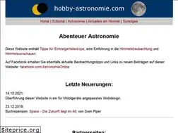 Sites similar to hobby-astronomie.com