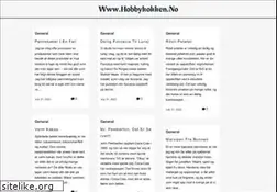 Sites similar to hobbykokken.no