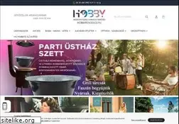Sites similar to hobbyrendeles.hu