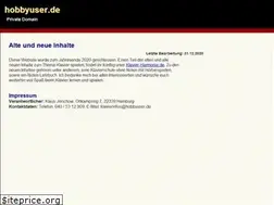 Sites similar to hobbyuser.de