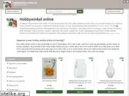 Sites similar to hobbywinkel-online.nl