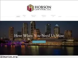 Sites similar to hobsonlawfirm.com