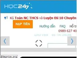Sites similar to hoc247.vn