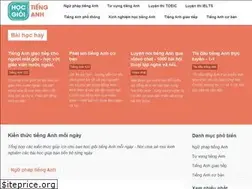 Sites similar to hocgioitienganh.net