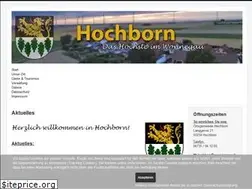 Sites similar to hochborn.de
