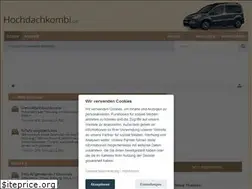 Sites similar to hochdachkombi.de