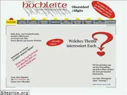 Sites similar to hochleite.de