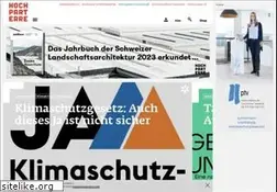 Sites similar to hochparterre.ch