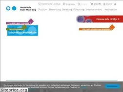 Sites similar to hochschule-bonn-rhein-sieg.de