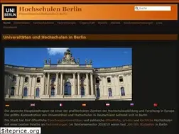 Sites similar to hochschulen-berlin.net