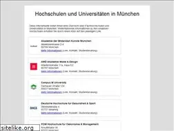 Sites similar to hochschulen-muenchen.de