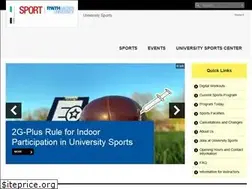 Sites similar to hochschulsport.rwth-aachen.de