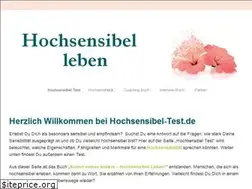 Sites similar to hochsensibel-test.de