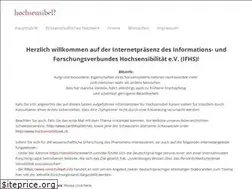 Sites similar to hochsensibel.org