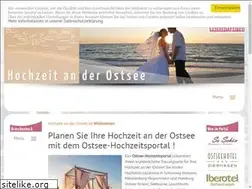 Sites similar to hochzeit-an-der-ostsee.de