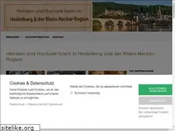 Sites similar to hochzeit-feiern-heidelberg.de