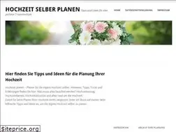 Sites similar to hochzeit-selber-planen.de