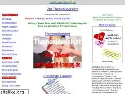 Sites similar to hochzeit-trauung.de
