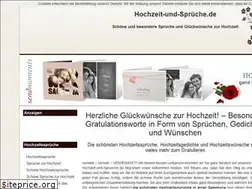 Sites similar to hochzeit-und-sprueche.de