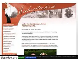Sites similar to hochzeitinfos.de