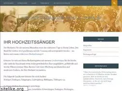 Sites similar to hochzeitsaenger.de