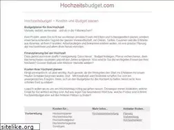 Sites similar to hochzeitsbudget.com