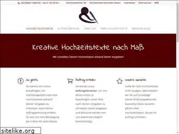 Sites similar to hochzeitsdichter.de