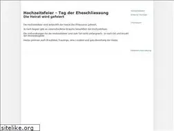 Sites similar to hochzeitsfeiern.org