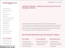 Sites similar to hochzeitsinfos-berlin.de
