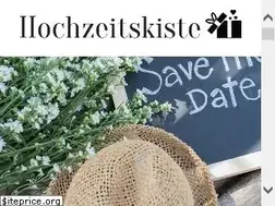 Sites similar to hochzeitskiste.info