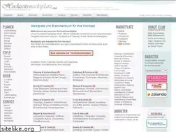 Sites similar to hochzeitsmarktplatz.net