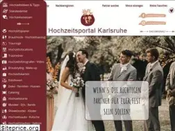 Sites similar to hochzeitsportal-karlsruhe.de