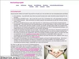 Sites similar to hochzeitsprojekt.de