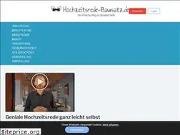 Sites similar to hochzeitsrede-bausatz.de