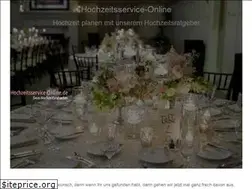 Sites similar to hochzeitsservice-online.de
