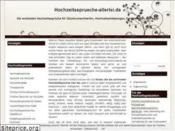 Sites similar to hochzeitssprueche-allerlei.de