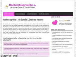 Sites similar to hochzeitssprueche.de