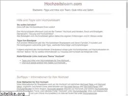 Sites similar to hochzeitsteam.com